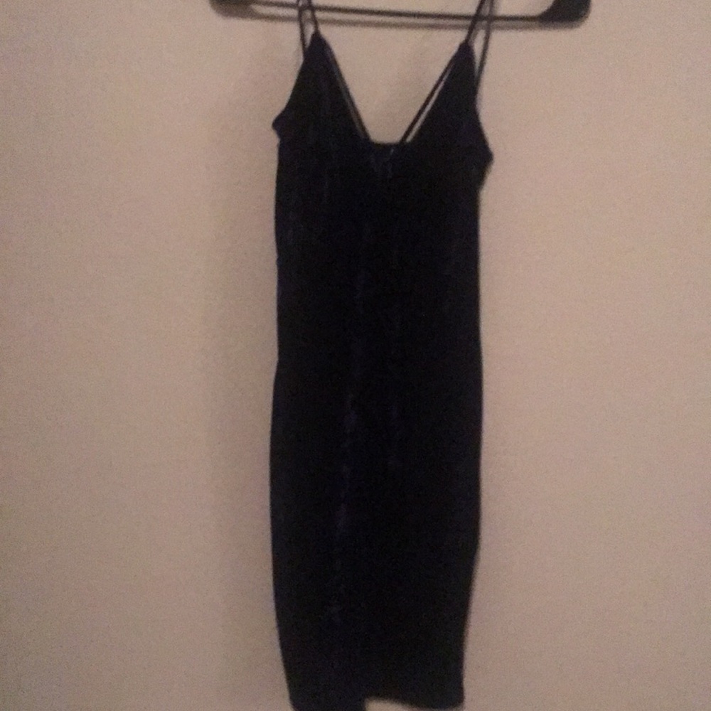 Navy blue dress